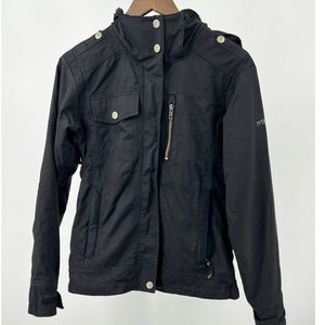 Columbia Titanium Omni-Tech Black Parka Winter Women's Size Medium